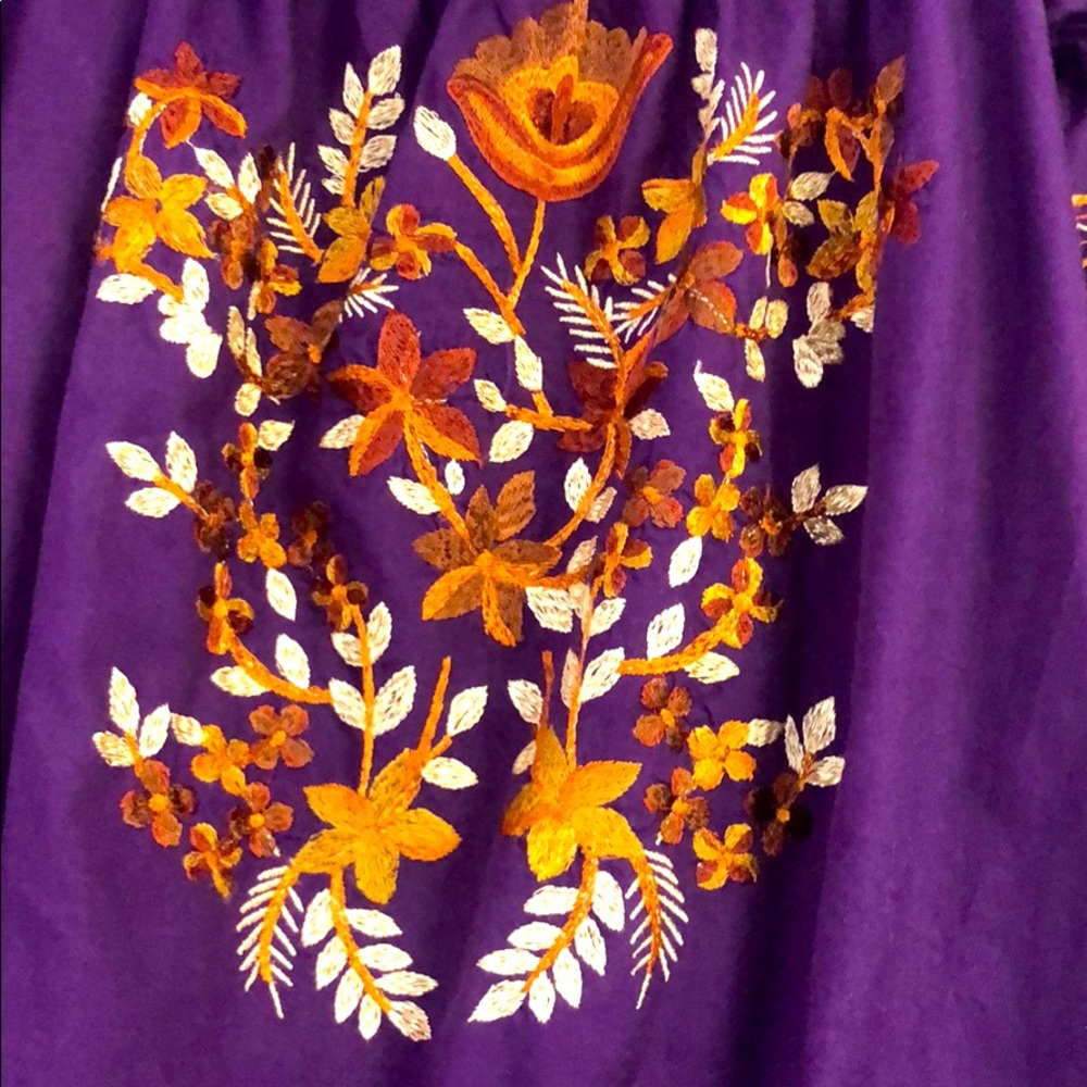 Free People purple dress Large - Picture 3 of 8
